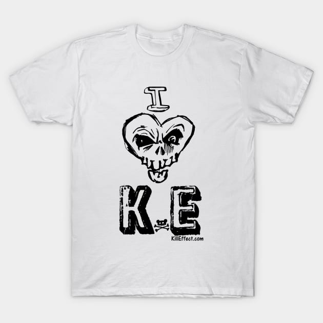 "IHeartKE" T-Shirt by killeffect